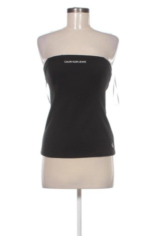 Damen Sporttop Calvin Klein Jeans, Größe M, Farbe Schwarz, Preis € 20,00, #137166271