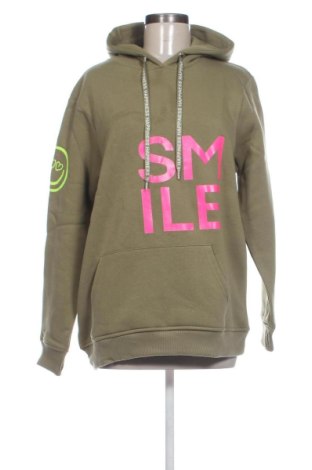 Damen Sweatshirt Zwillingsherz, Größe M, Farbe Grün, Preis 47,99 €, #137180723