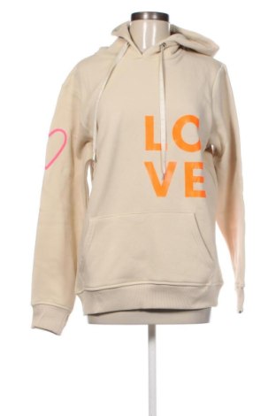 Damen Sweatshirt Zwillingsherz, Größe S, Farbe Beige, Preis € 47,99, #137196467