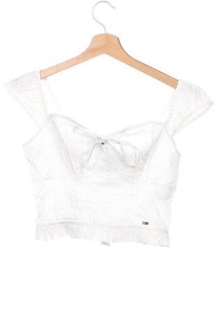 Дамски топ Tommy Jeans, Размер S, Цвят Бял, Цена 53,68 €, #137124545