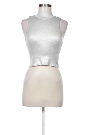 Női top Bershka, Méret M, Szín Ezüstös, Ár 3 901 Ft, #137131415