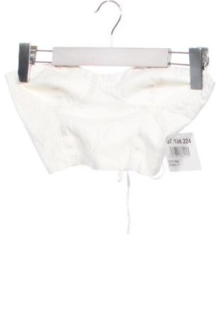 Дамски топ Zara, Размер XXS, Цвят Екрю, Цена 15,00 €, #137138224