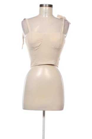 Top de femei NEW COLLECTION, Mărime S, Culoare Bej, Preț 106,99 Lei, #137158770