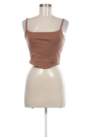 Γυναικείο τοπ Unbranded, Μέγεθος XS, Χρώμα Καφέ, Τιμή 16,99 €, #137166090