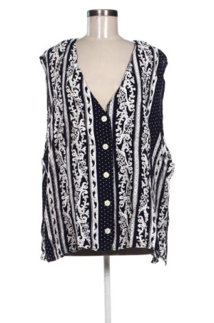 Top de femei Ulla Popken, Mărime 5XL, Culoare Multicolor, Preț 94,48 Lei, #137169976
