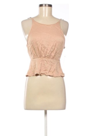 Дамски топ Zara, Размер XS, Цвят Бежов, Цена 14,41 €, #137175729