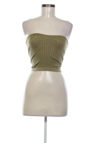 Damentop Bershka, Größe XS, Farbe Grün, Preis 12,00 €, #137183039