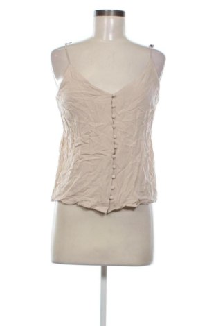 Top de femei H&M, Mărime L, Culoare Bej, Preț 41,99 Lei, #137185922