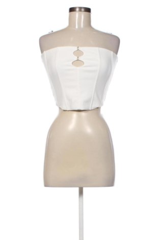 Dámský top Bershka, Velikost S, Barva Bílá, Cena  259,00 Kč, #137195657