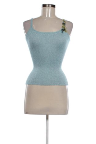 Дамски топ Mango, Размер S, Цвят Син, Цена 12,00 €, #137202530