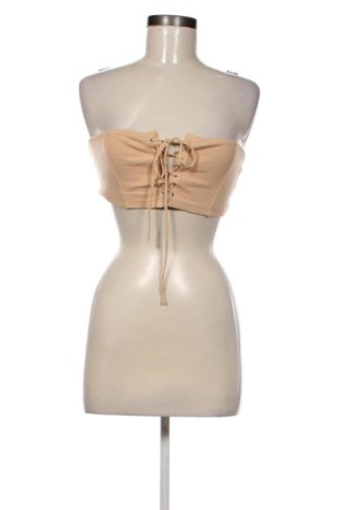 Damentop Bershka, Größe M, Farbe Beige, Preis € 15,99, #137203410