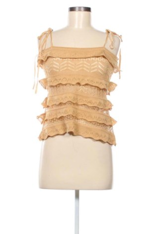 Damentop Zara, Größe M, Farbe Beige, Preis € 12,00, #137242161