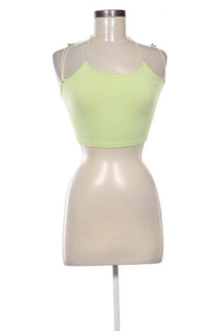 Top de femei Stradivarius, Mărime XS, Culoare Verde, Preț 47,24 Lei, #137159975