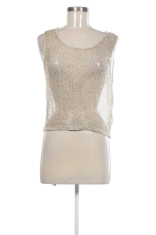 Top de femei Zara, Mărime L, Culoare Auriu, Preț 76,99 Lei, #137178986