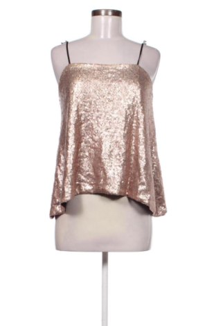 Top de femei Haoduoyi, Mărime L, Culoare Auriu, Preț 145,00 Lei, #137217172