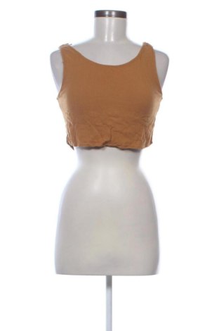 Top de femei Pull&Bear, Mărime S, Culoare Maro, Preț 62,99 Lei, #137218557