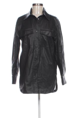 Dámská kožená bunda  H&M, Velikost S, Barva Černá, Cena  555,00 Kč, #137211174