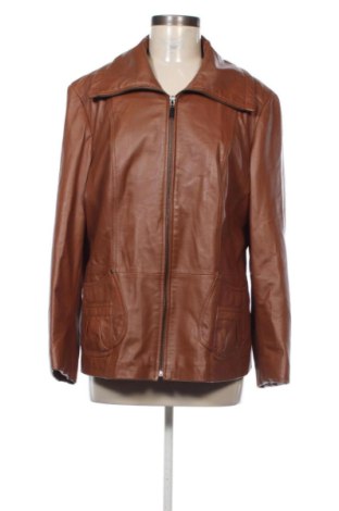 Дамско кожено яке Fabiani, Размер XL, Цвят Кафяв, Цена 52,90 €, #137214231