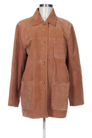 Dámska kožená bunda  La Redoute, Veľkosť L, Farba Hnedá, Cena  65,00 €, #137229219