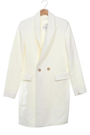 Palton de femei Mango, Mărime L, Culoare Ecru, Preț 173,22 Lei, #137156718