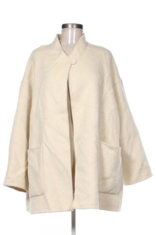 Palton de femei Zara, Mărime L, Culoare Ecru, Preț 479,99 Lei, #137167139