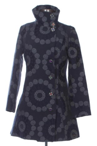 Дамско палто Desigual, Размер M, Цвят Син, Цена 97,00 €, #137189119