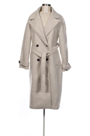 Dámský kabát  Bershka, Velikost M, Barva Béžová, Cena  759,00 Kč, #137169841