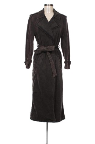 Dámský kabát  Bershka, Velikost XS, Barva Šedá, Cena  1 229,00 Kč, #137219174