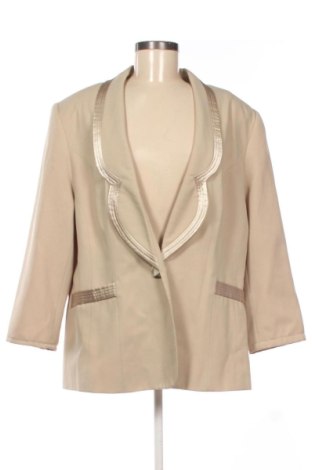 Damen Blazer Unbranded, Größe XXL, Farbe Beige, Preis 18,37 €, #137172957