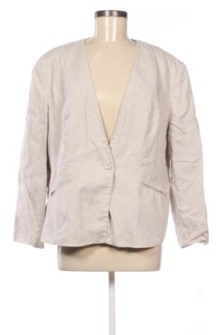 Damen Blazer H&M, Größe XXL, Farbe Beige, Preis 25,40 €, #137173152