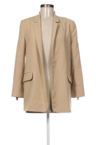 Дамско сако Pull&Bear, Размер S, Цвят Бежов, Цена 19,42 €, #137192301