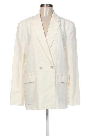 Damen Blazer Bershka, Größe L, Farbe Ecru, Preis € 21,99, #137192412
