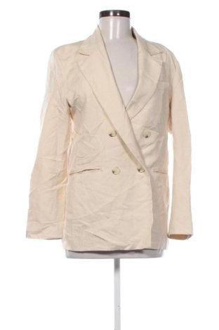 Dámske sako  Bershka, Veľkosť XS, Farba Kremová, Cena  16,95 €, #137194185
