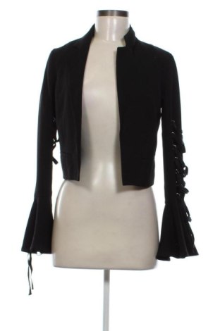 Sacou de femei Bershka, Mărime XS, Culoare Negru, Preț 83,99 Lei, #137196985
