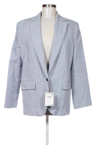 Дамско сако Mango, Размер L, Цвят Син, Цена 51,00 €, #137178964