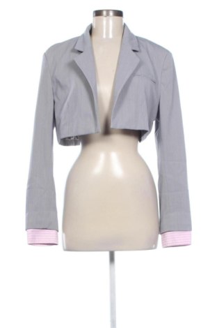 Dámske sako  Bershka, Veľkosť M, Farba Sivá, Cena  16,00 €, #137237882