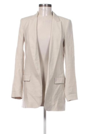 Sacou de femei Zara, Mărime XS, Culoare Ecru, Preț 179,75 Lei, #137244088