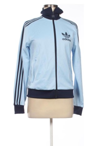 Дамско спортно горнище Adidas, Размер S, Цвят Син, Цена 25,00 €, #137163500