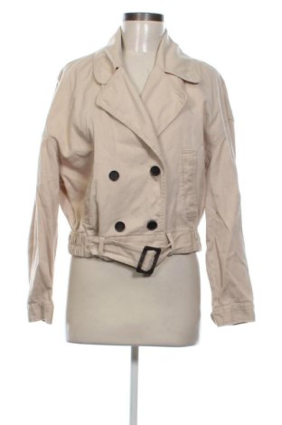 Дамско яке Zara, Размер XS, Цвят Бежов, Цена 56,39 €, #137197119