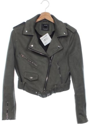 Дамско яке Bershka, Размер S, Цвят Зелен, Цена 12,05 €, #137213697
