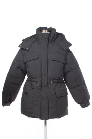 Geacă de femei Bershka, Mărime S, Culoare Gri, Preț 161,99 Lei, #137173679
