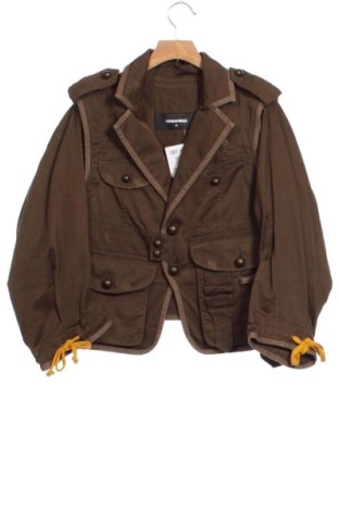 Дамско яке Dsquared2, Размер XS, Цвят Зелен, Цена 210,08 €, #137190037