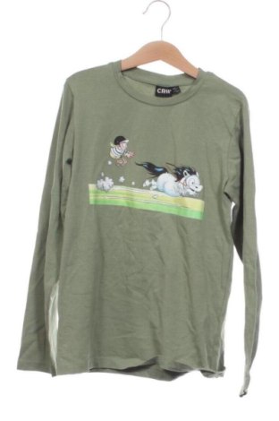 Kinder Shirt CRW, Größe 10-11y/ 146-152 cm, Farbe Grün, Preis 6,00 €, #137242285