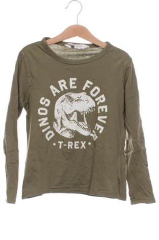 Kinder Shirt H&M, Größe 6-7y/ 122-128 cm, Farbe Grün, Preis € 7,00, #137210861