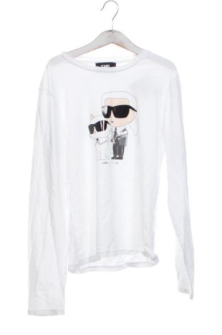 Kinder Shirt Karl Lagerfeld, Größe 13-14y/ 164-168 cm, Farbe Weiß, Preis 28,00 €, #136975040