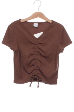 Kinder Shirt Lindex, Größe 10-11y/ 146-152 cm, Farbe Braun, Preis 6,00 €, #137198086