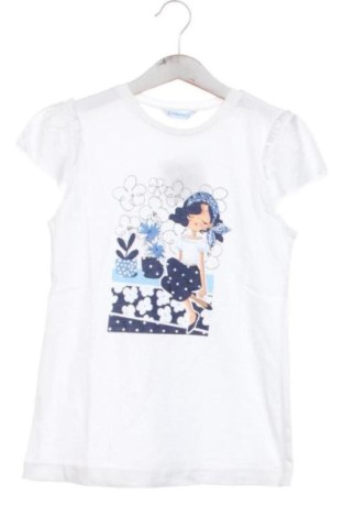 Kinder Shirt Mayoral, Größe 7-8y/ 128-134 cm, Farbe Weiß, Preis 12,87 €, #137185168