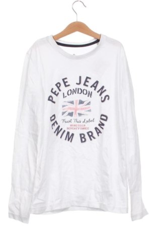 Dziecięca bluzka Pepe Jeans, Rozmiar 10-11y/ 146-152 cm, Kolor Biały, Cena 38,10 zł, #137152385