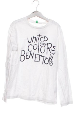 Παιδική μπλούζα United Colors Of Benetton, Μέγεθος 10-11y/ 146-152 εκ., Χρώμα Λευκό, Τιμή 11,13 €, #137158998