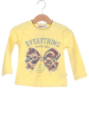 Kinder Shirt Wanex Kids, Größe 9-12m/ 74-80 cm, Farbe Gelb, Preis 8,00 €, #137153858